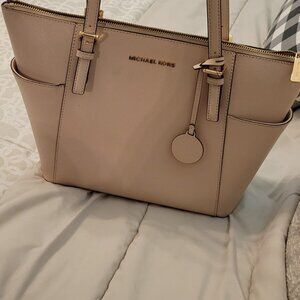 Michael Kors Charlotte Large Saffiano Leather Tote